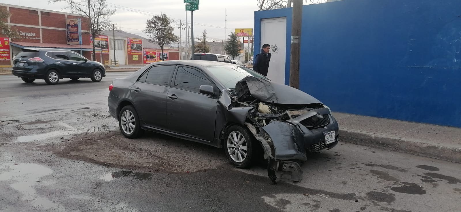 Se registran varios accidentes viales esta mañana en la ciudad