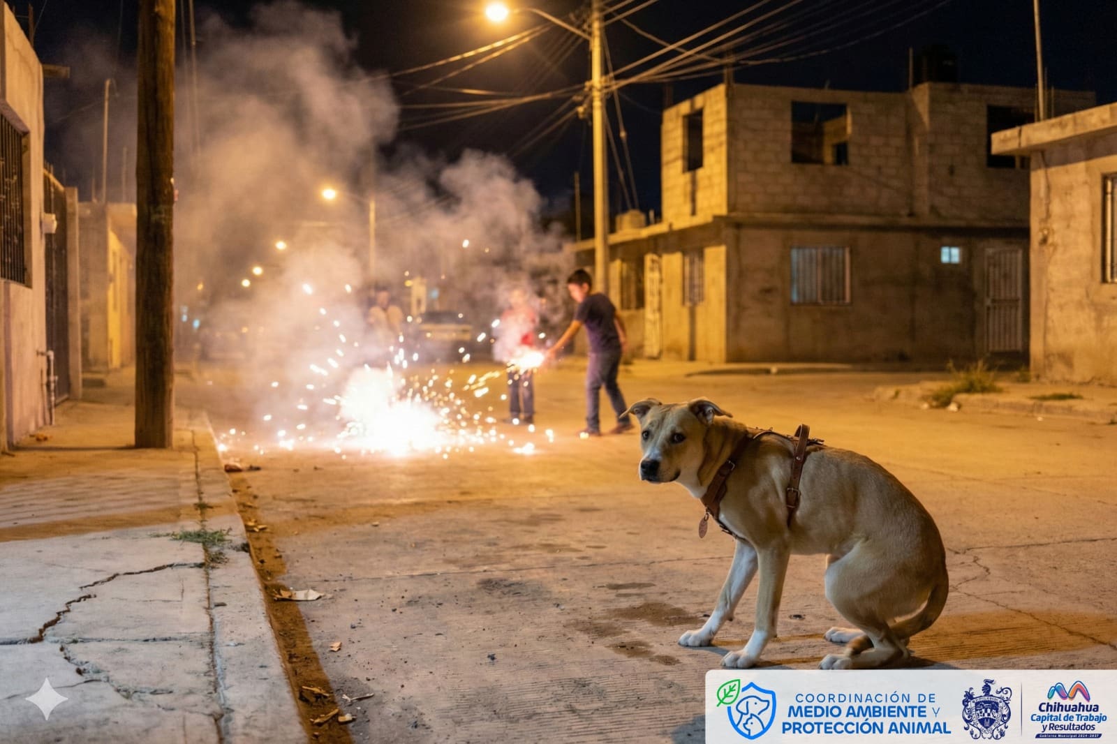 Exhortan a proteger a las mascotas durante celebraciones de fin de año