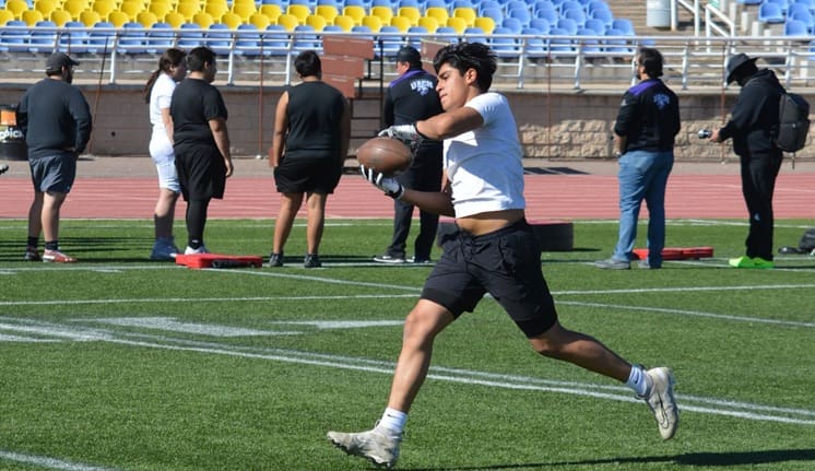 Derrochan talento y calidad en el tryout de las Águilas de la UACH