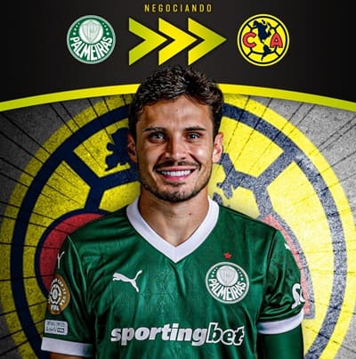 Raphael Veiga podría vestir la camisa del America