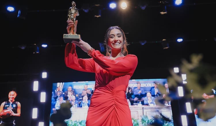 La ganadora del premio Teporaca de oro participa a ser la mejor jugadora de los World Games 2025