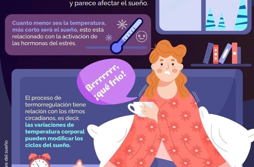 El frío puede afectar la calidad del sueño, advierten especialistas