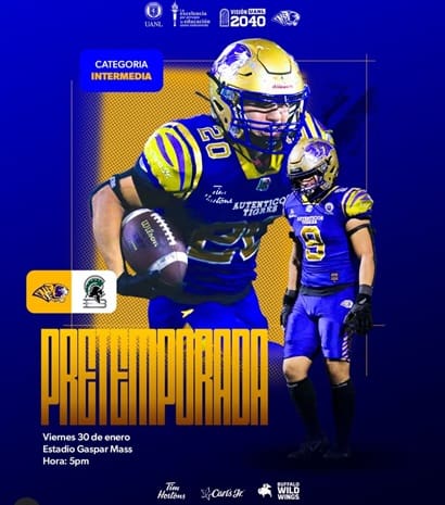 COBACH recibe a los auténticos tigres en su primer scrimmage