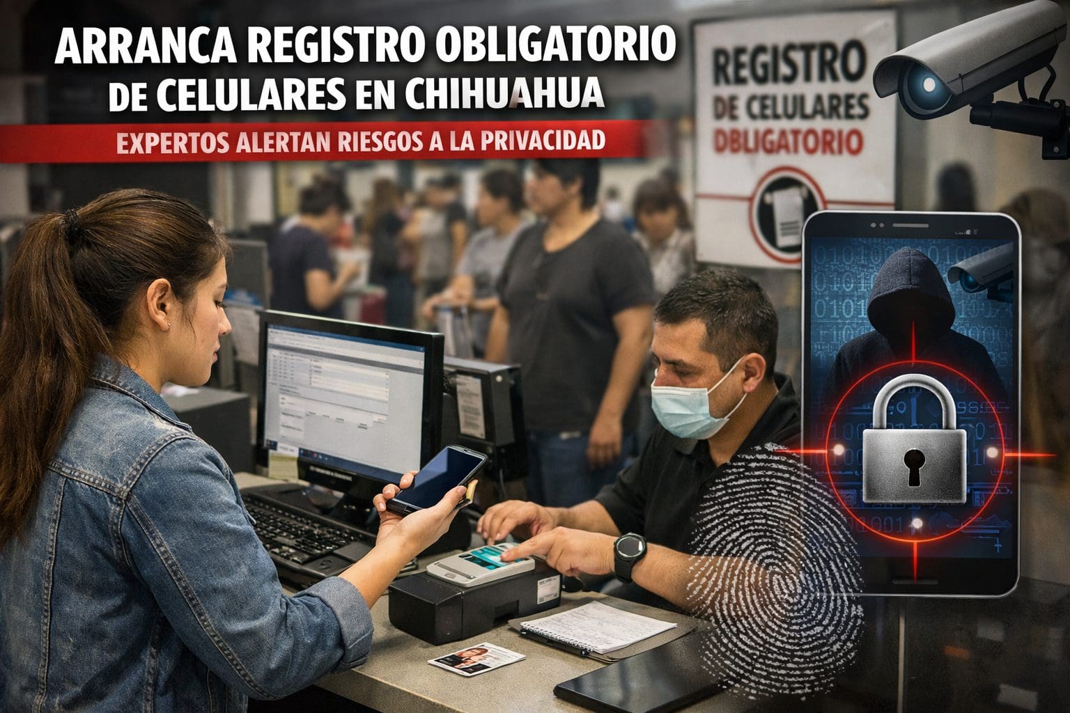Arranca registro obligatorio de celulares; expertos alertan riesgos a la privacidad