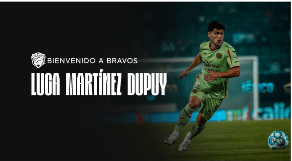 Luca Martínez Dupuy llega a reforzar el ataque de Bravos