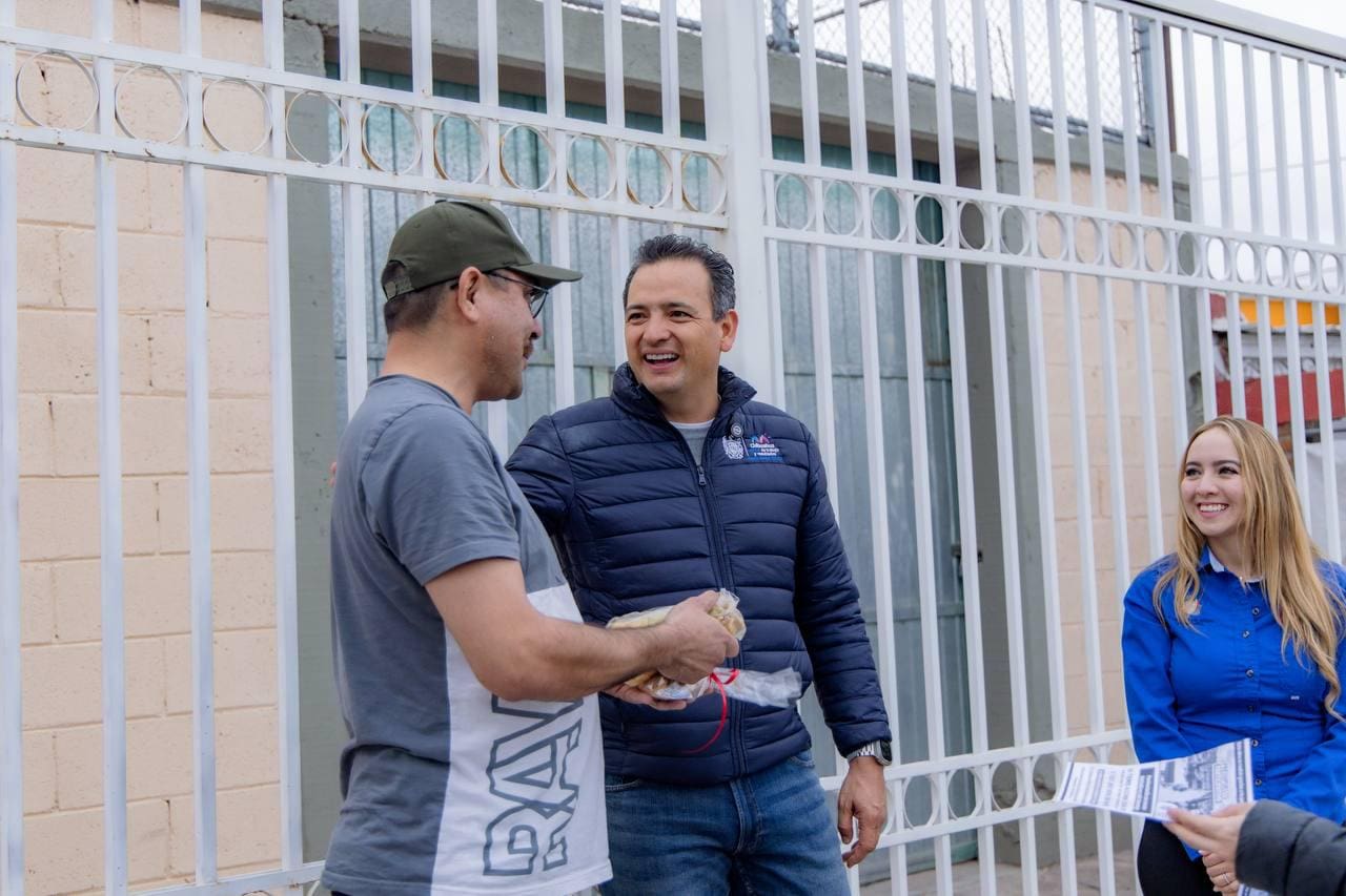 Recorrió Bonilla calle Samaniego, recién remodelada por Presupuesto Participativo