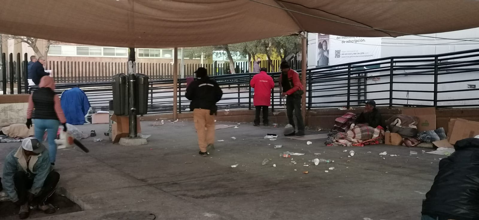 Basura y falta de limpieza, el primer recibimiento en el Hospital Morelos