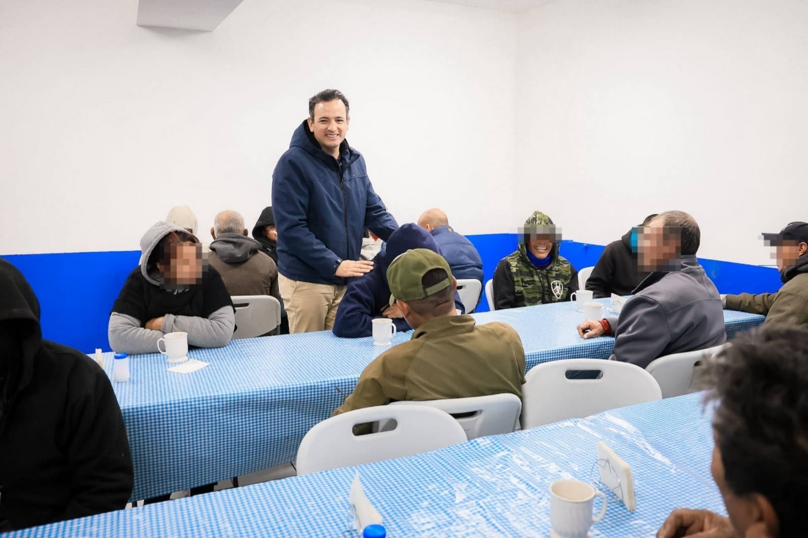 Supervisa Bonilla funcionamiento de refugio en la Mármol III
