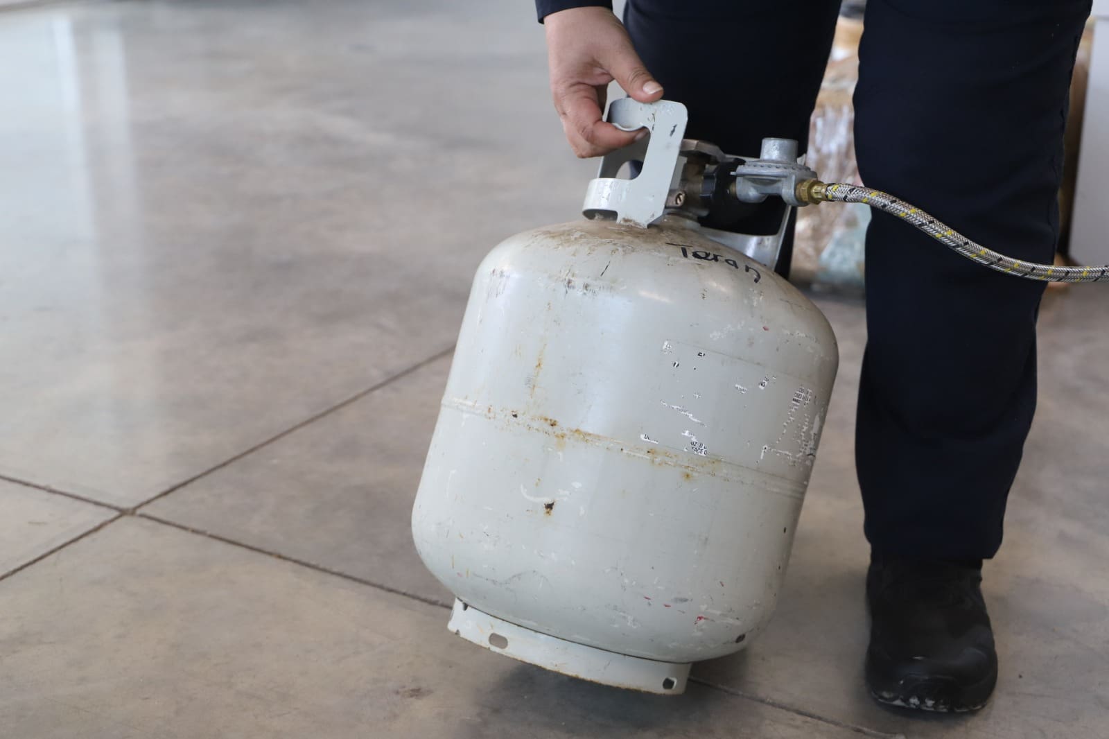 ¡Ten cuidado! Reitera Bomberos recomendaciones para uso de gas en calefactores