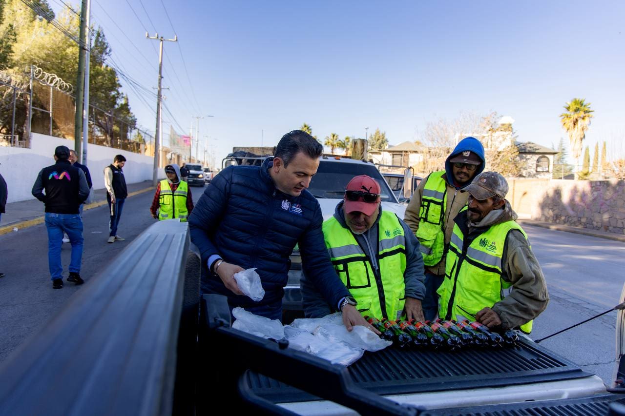 Supervisó Bonilla trabajos de bacheo y remarcado de carriles en la ciudad
