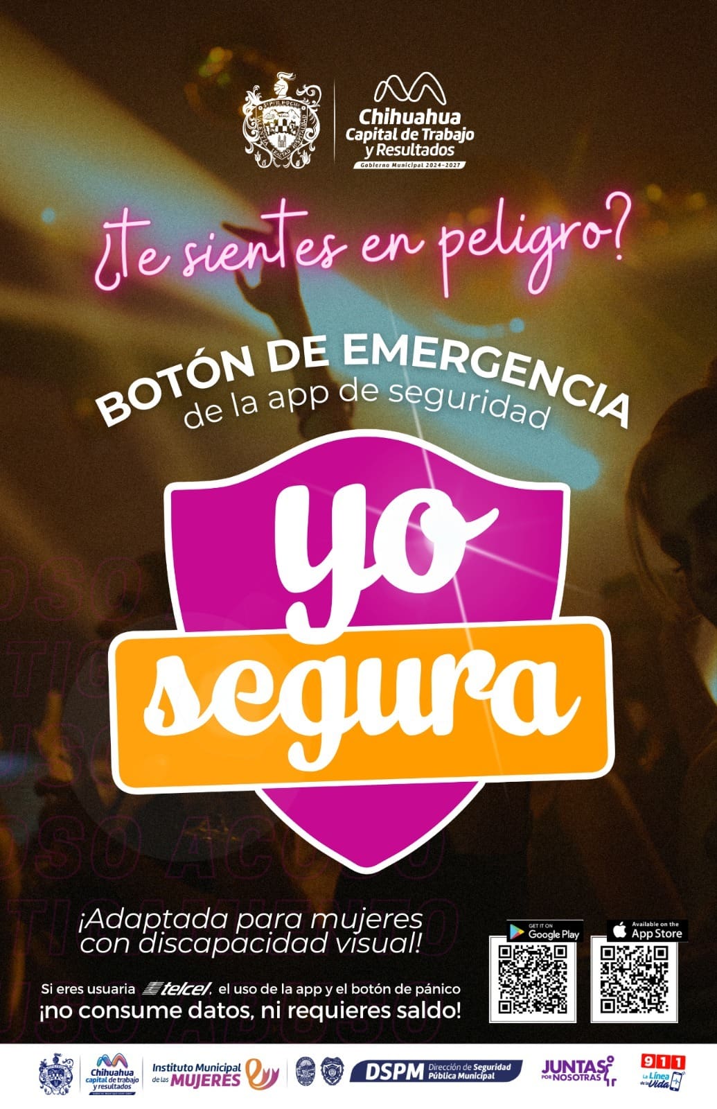 Invitan a mujeres a instalar app «Yo Segura»