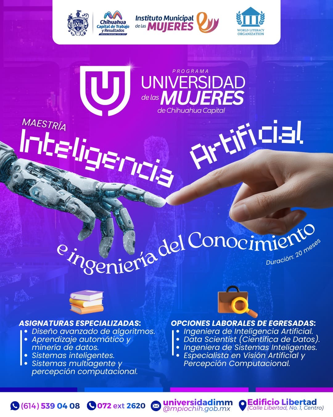 Ofrece Universidad de las Mujeres posgrado en Inteligencia Artificial