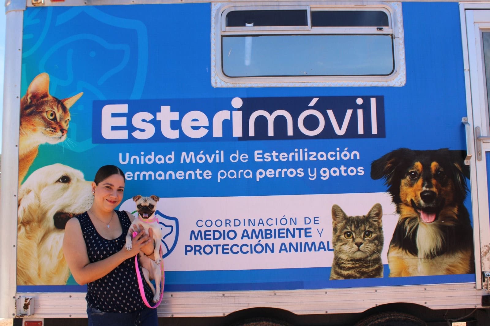 Esterimóvil estará en Zona Romanzza hasta el 23 de enero; esterilización gratuita