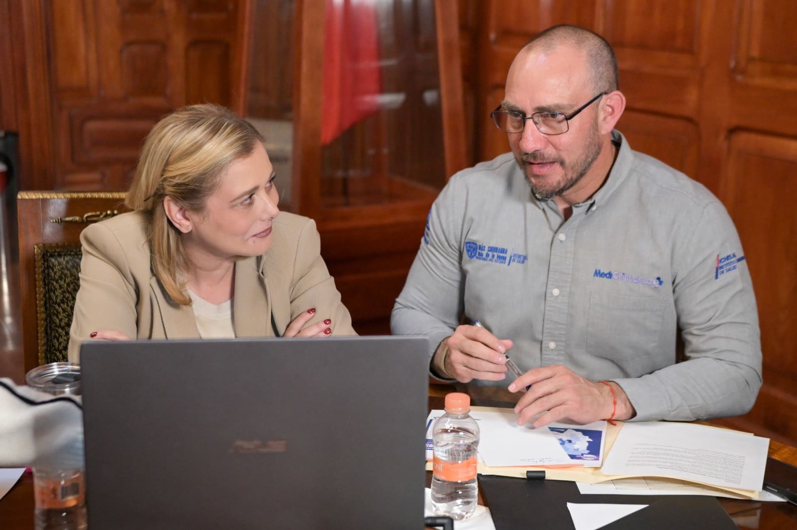 Mantiene Chihuahua vigilancia de casos de sarampión; Maru Campos presenta avances a Sheinbaum