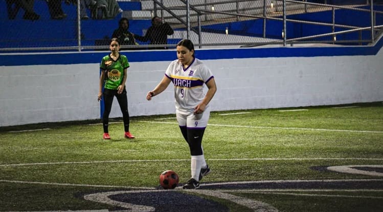 Concluye participación de Adelitas UACh en la Liga de Fútbol Rápido