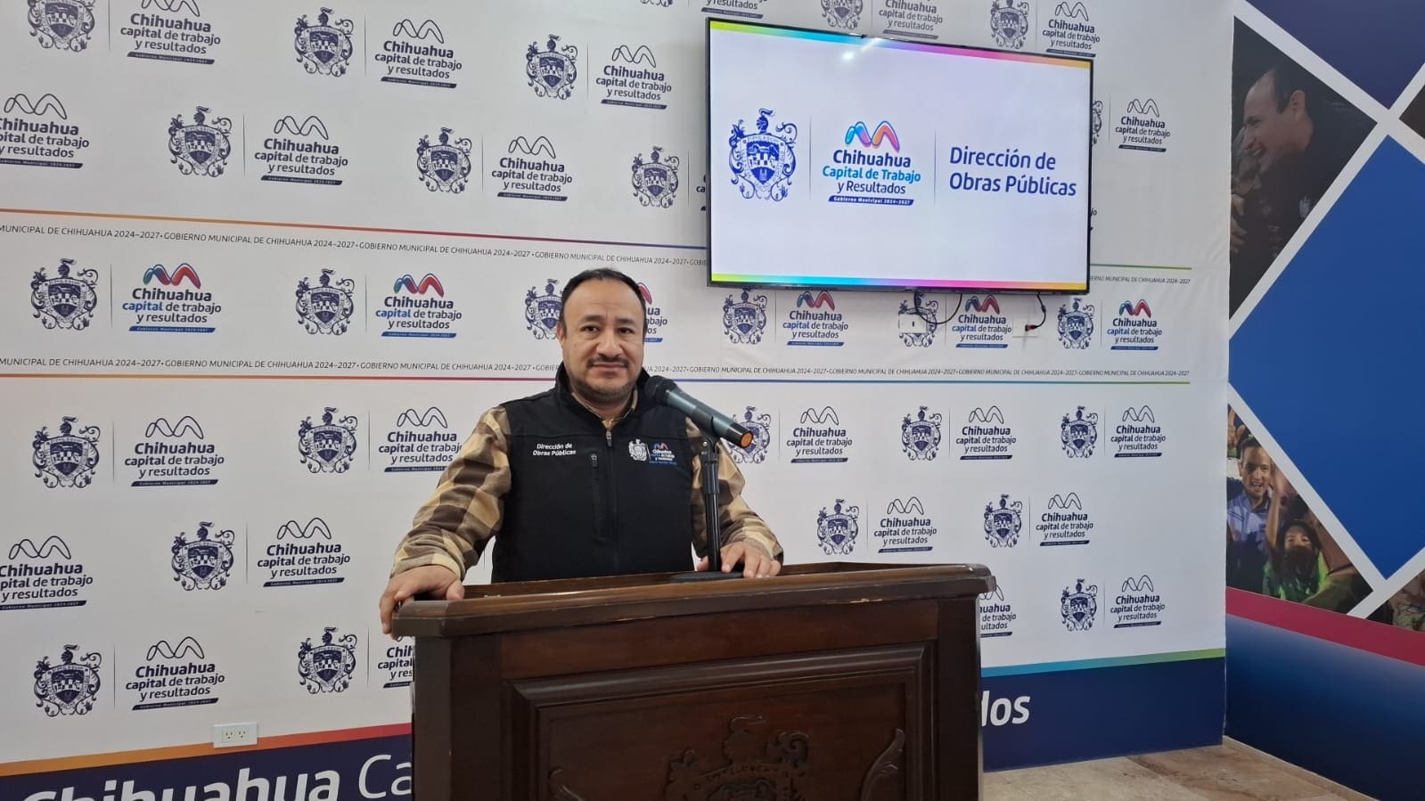 Puentes de la ciudad avance del 30 porciento: Carlos Rivas