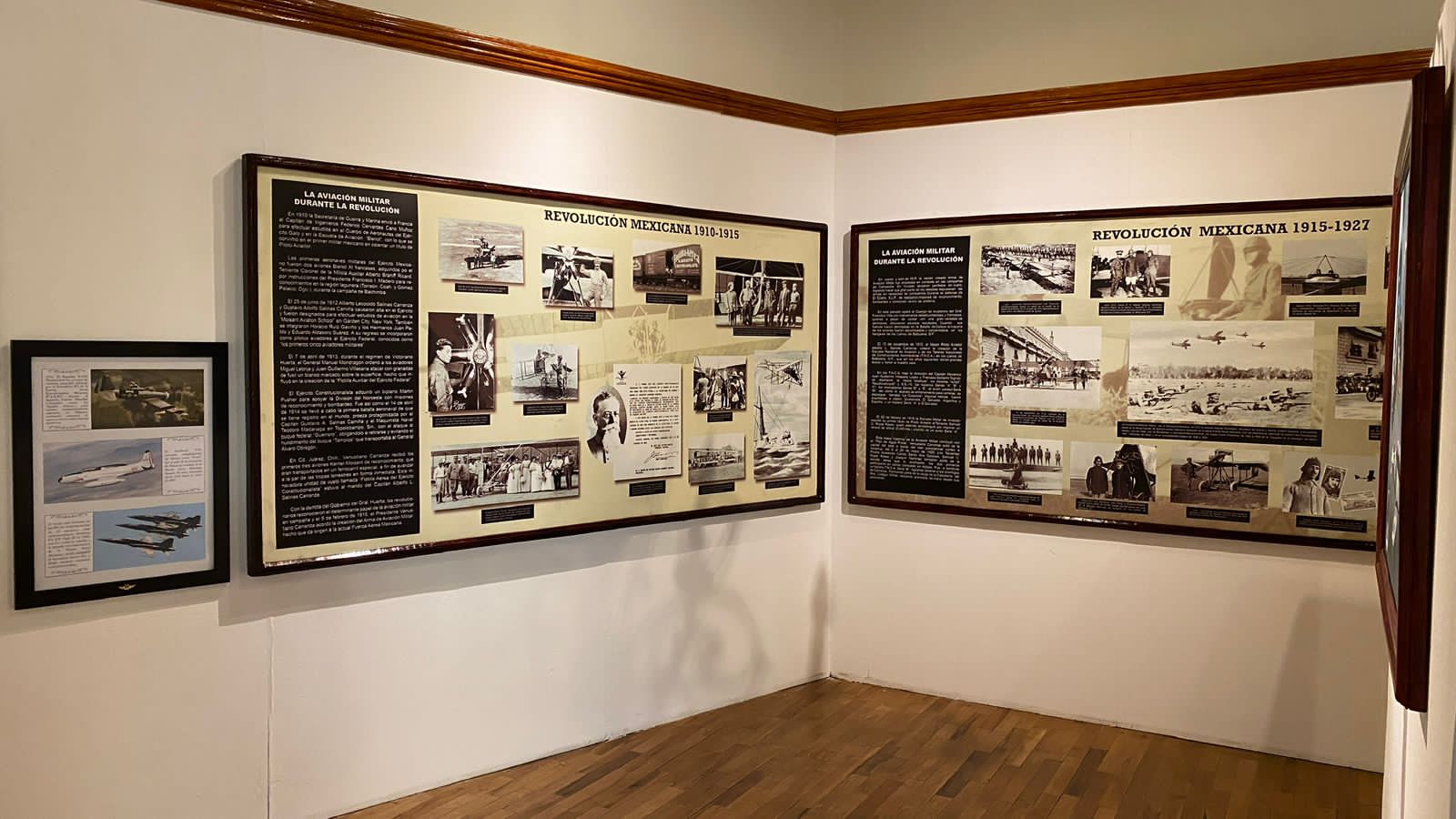 Este domingo ultimo día para visitar la exposición de la Fuerza Aérea en Casa Juárez