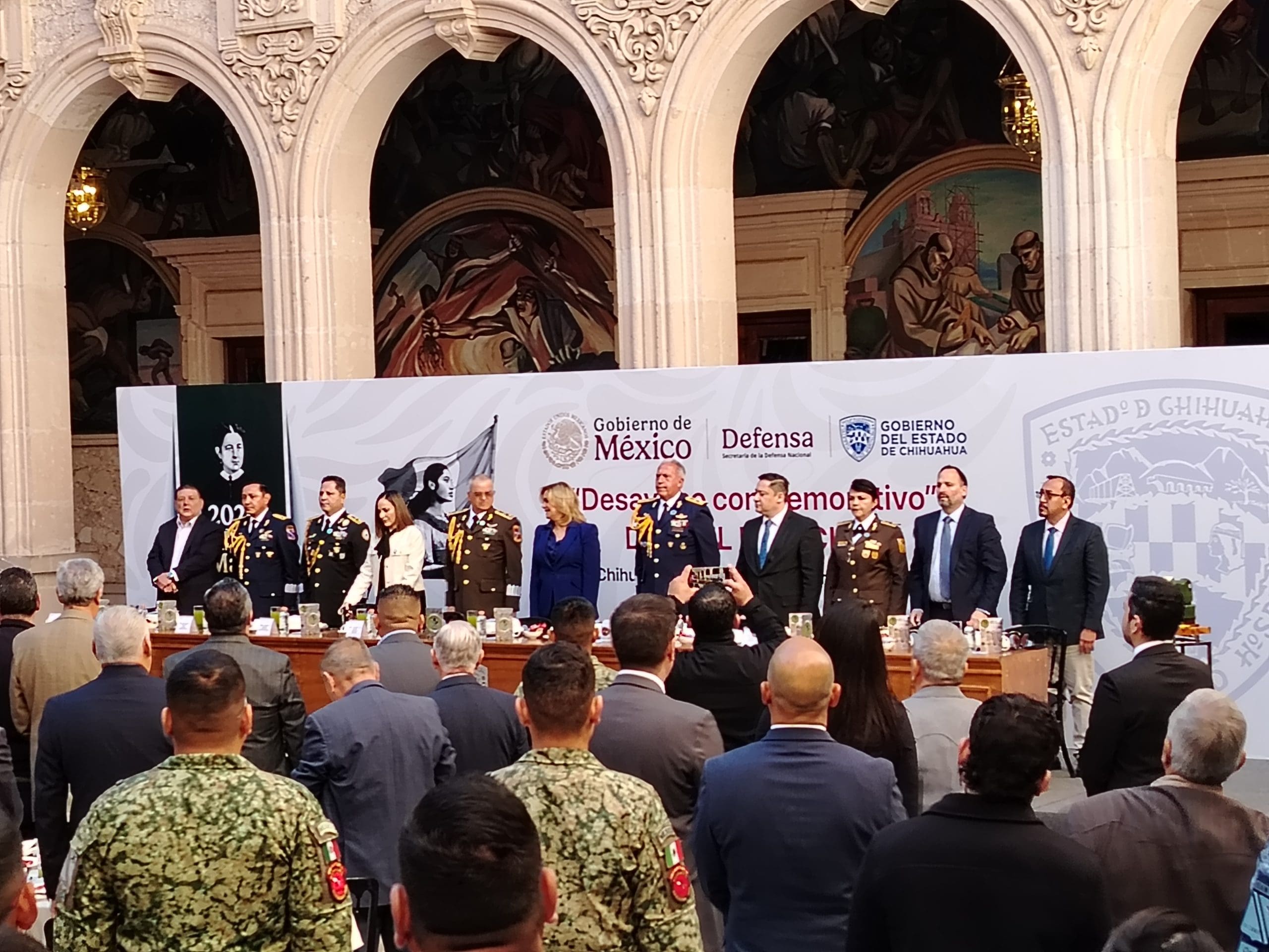 Encabeza Maru conmemoración del 113 aniversario del Ejército Mexicano 