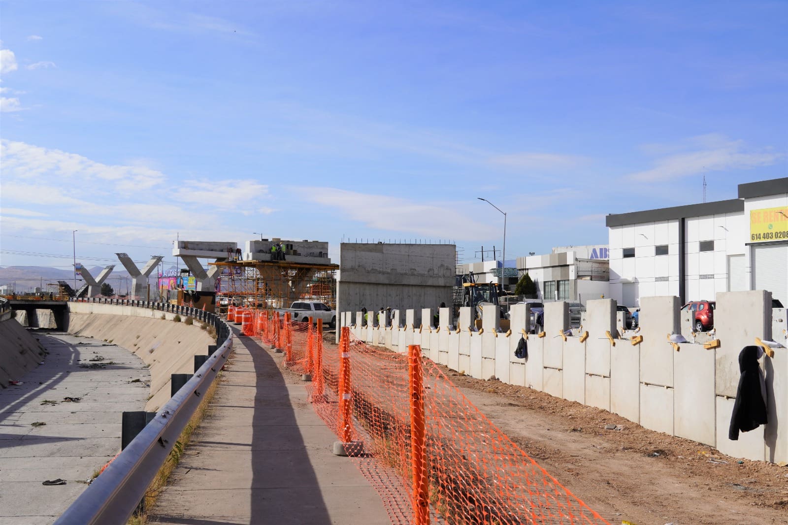 Avanza 29% la construcción del puente en Nogales e Industrias