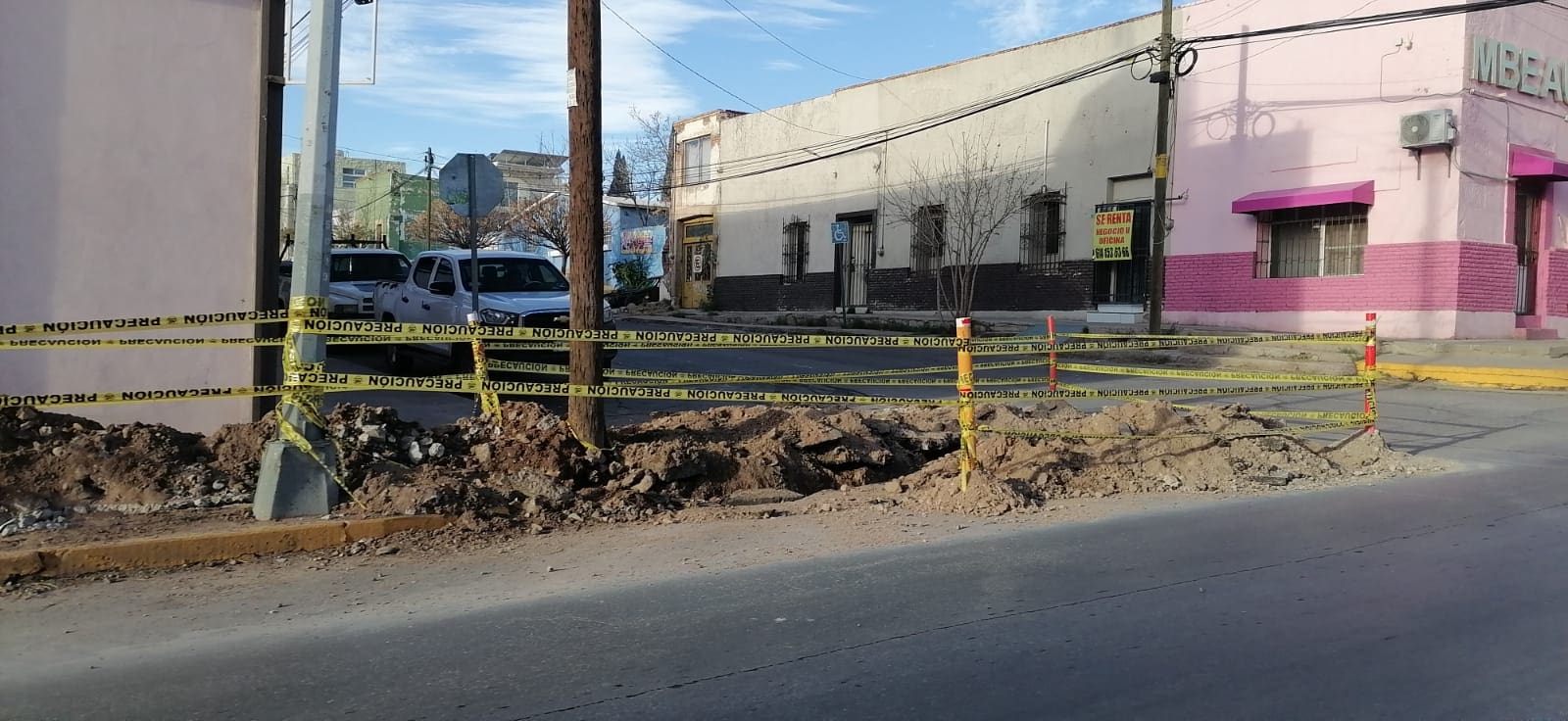 Obras de la JMAS reducen circulación en Ignacio Ramírez