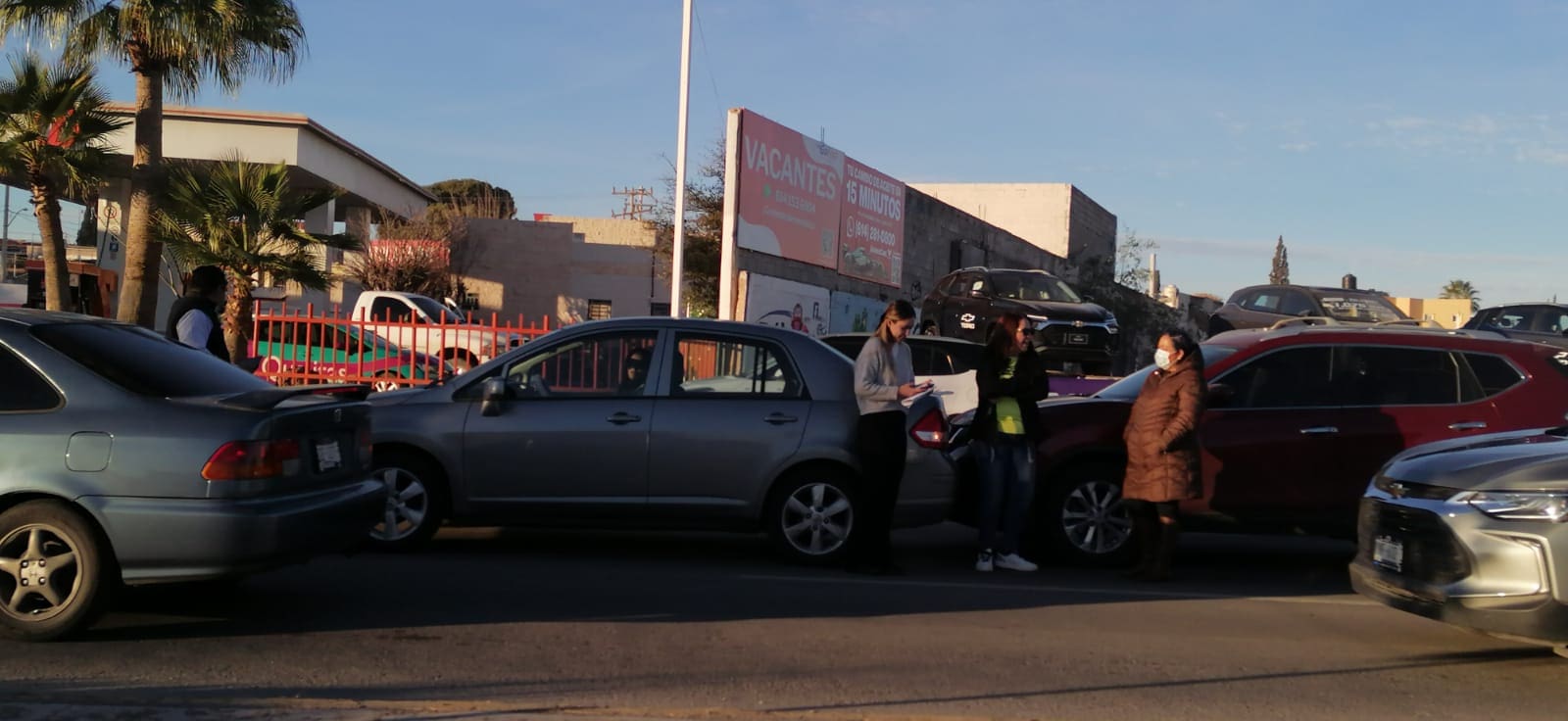 Choques complican la circulación en Tecnológico