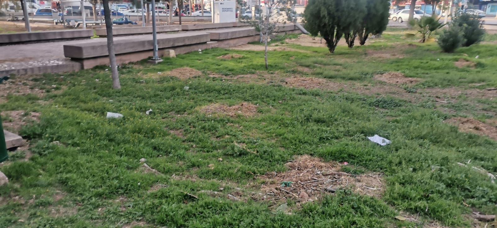 Denuncian falta de limpieza en la Ciudad Deportiva