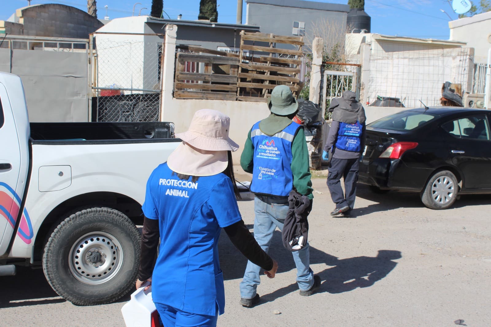 Fortalecen programa “Megapatio de mi Casa” en Praderas del Sur