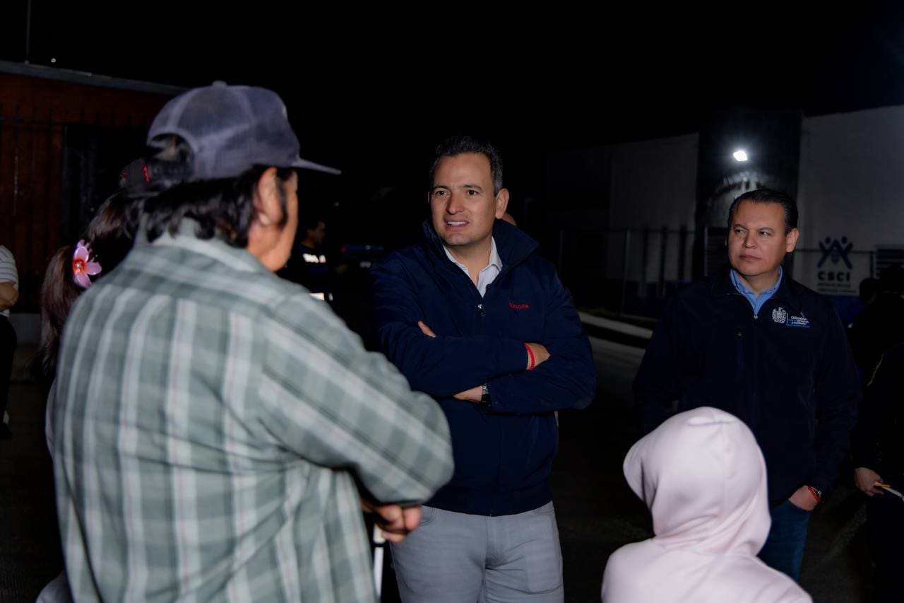 Supervisa Bonilla funcionamiento de alumbrado LED en colonia Zootecnia