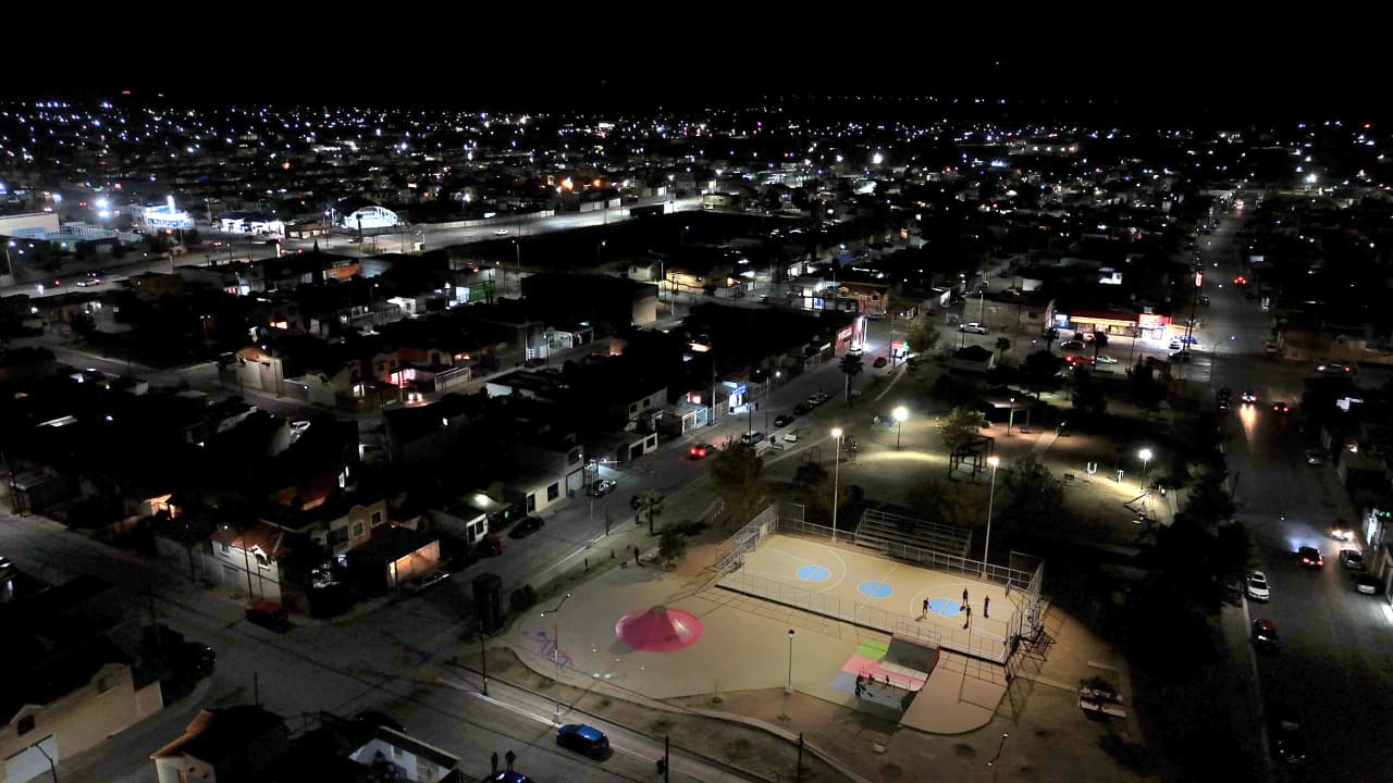 Terminan modernización del alumbrado en Villas del Rey