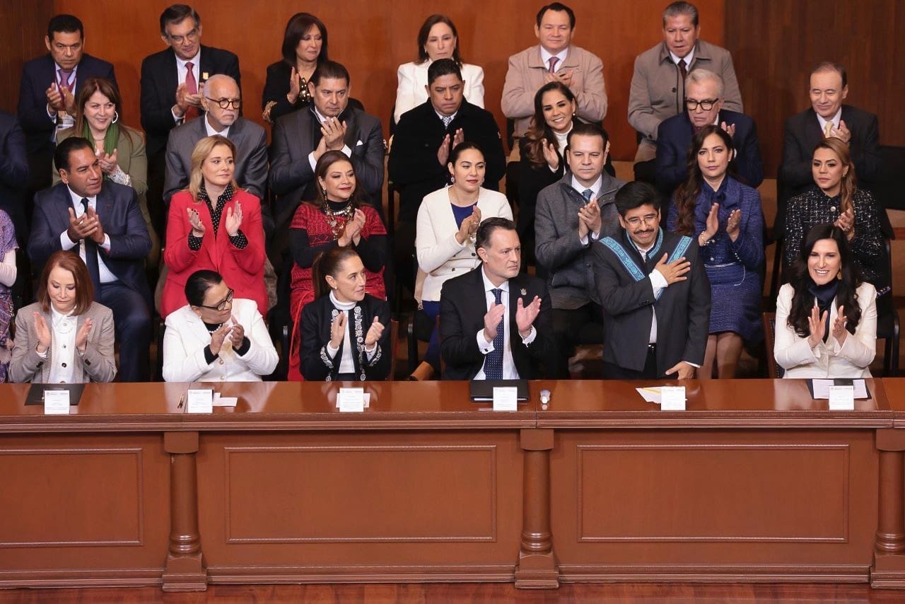 Asiste Maru Campos a conmemoración del 109 aniversario de la Constitución 