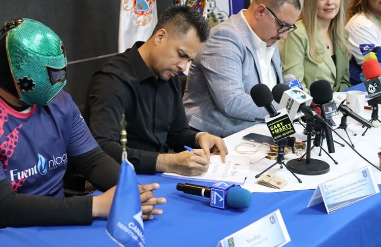 Firman IMDEJ y CANACO convenio para Circuito Atlético Pedestre