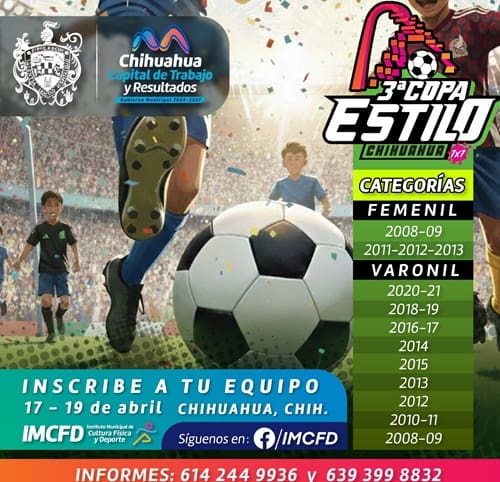 Invita Municipio al torneo “Estilo Chihuahua”