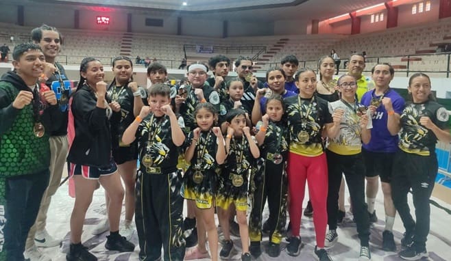 La ‘Dinastía Ontiveros’ triunfa y recibe el cinturón de los “Guerreros del viento”