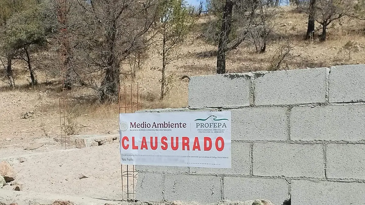 Clausuran obras ilegales dentro del Parque Nacional Cumbres de Majalca