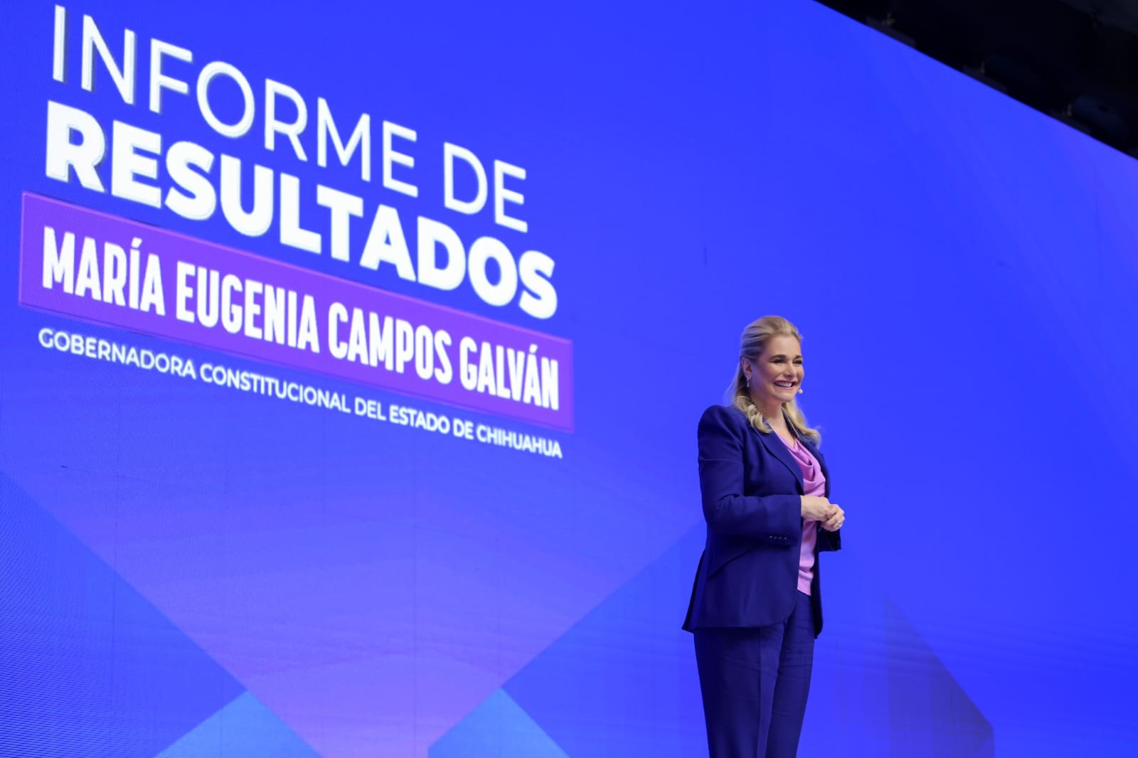 Maru Campos destaca en su 4to Informe la consolidación financiera de Chihuahua