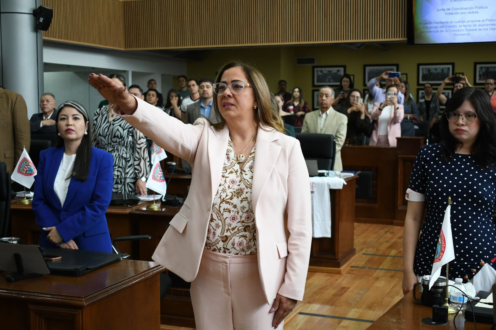 Rinde protesta Ada Miriam Aguilera como presidenta de la CEDH