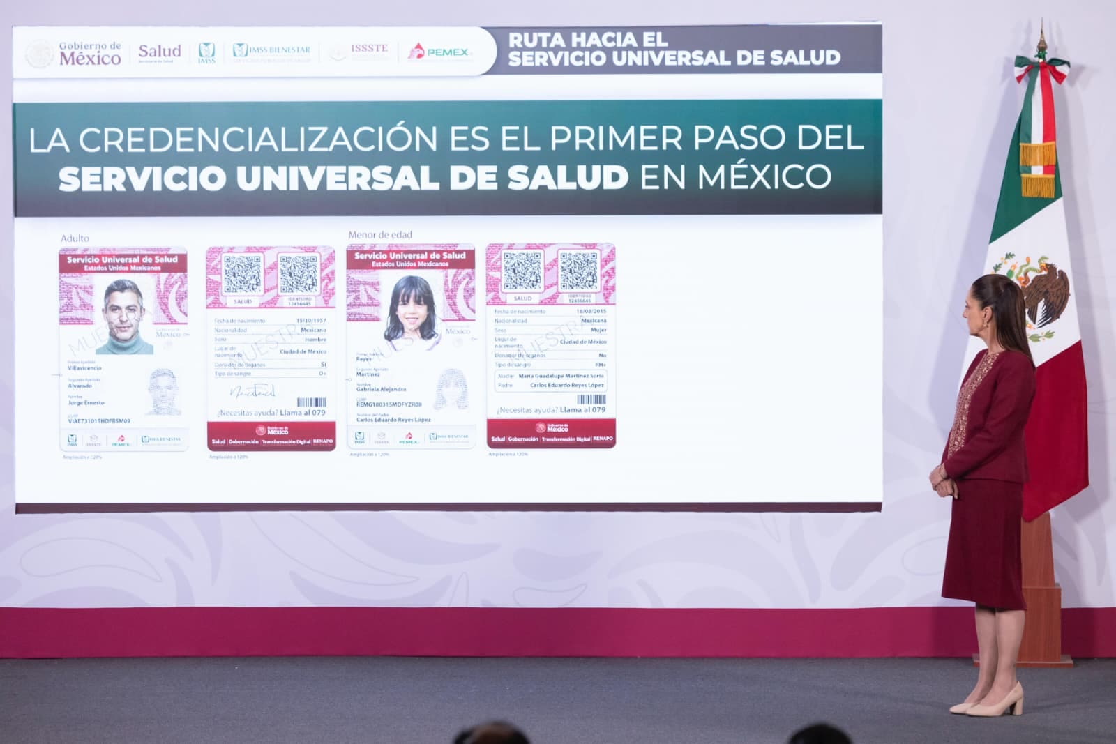 Gobierno federal alista credencial única de salud para 2027