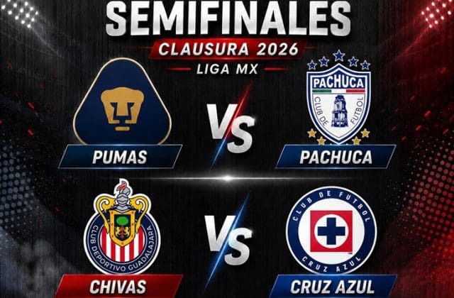 Listas las semifinales del clausura 2026.