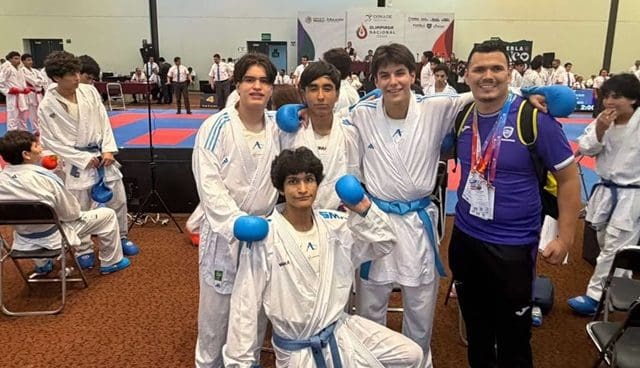 Chihuahua conquista medallas en Karate