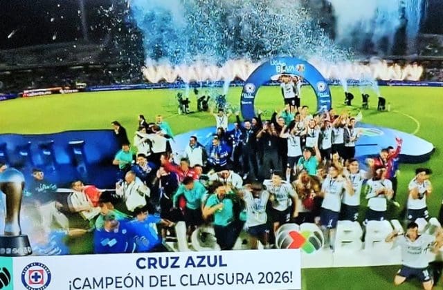 La maquina preciosa del Cruz Azul es campeón del futbol mexicano