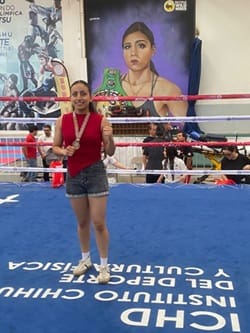 Karla Carina Ontiveros viaja a Nayarit para el Nacional de box