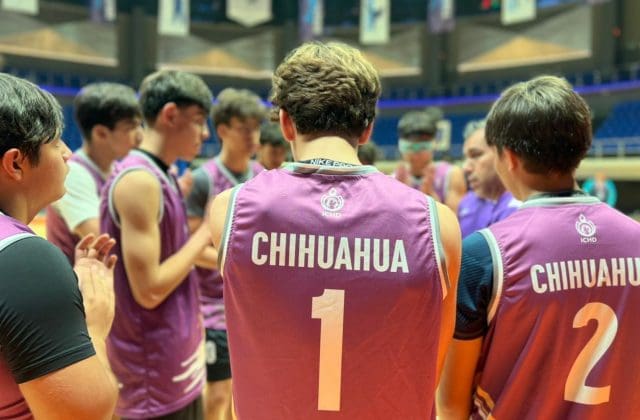 Chihuahua inicia excelente en el basquetbol de la Olimpiada Nacional