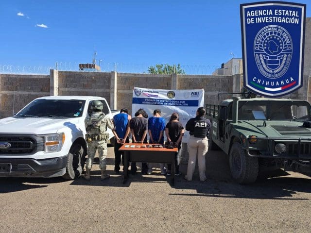 4 menores «halconeaban» en Allende, son detenidos