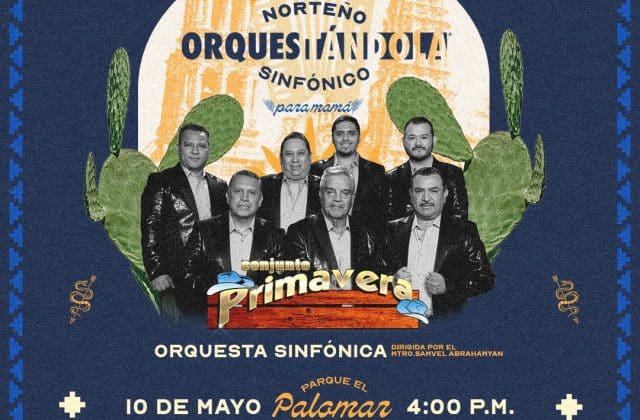 ¡Prepárate! Mañana es Orquestándola Sinfónico con Primavera
