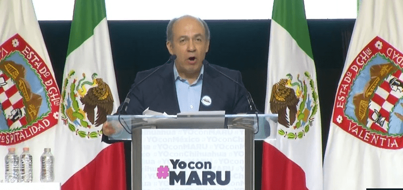 Calderón respalda a Maru y cuestiona estrategia federal de seguridad