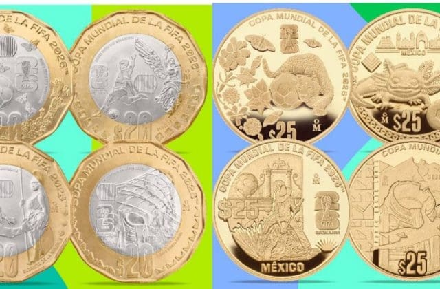 Banxico lanza monedas conmemorativas del Mundial 2026; así son los nuevos diseños
