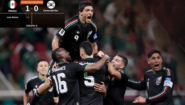 México instalado ya en la siguiente ronda del Mundial