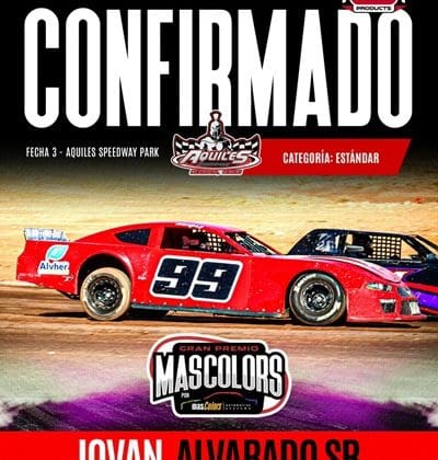 Confirman pilotos para la tercera fecha del Aquiles Speedway Park.