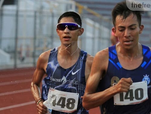 Daniel Reyes sube al podio en el sub campeonato nacional en 10 mil Metros