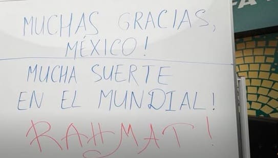 Uzbekistán da un mensaje a Mexico por su hospitalidad